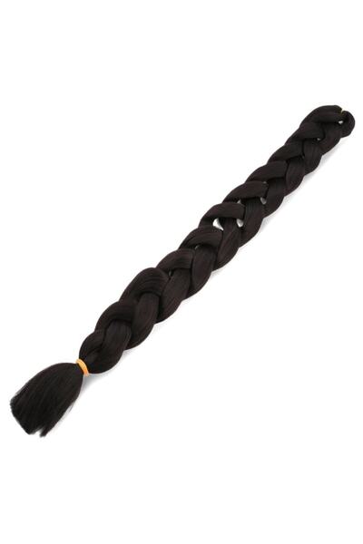 KONAK PERUK Синтетична коса за африкански плитки и раста - пепелно-патладжане...