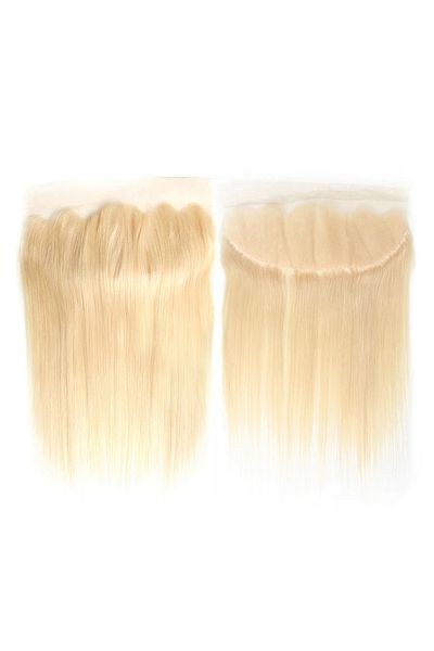 KONAK PERUK 14inch Platinum Color Front Lace Wig Top