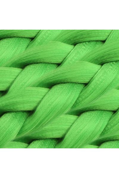 KONAK PERUK Synthetic Hair For African Braid And Rasta - Green