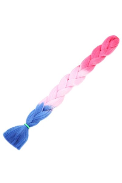 KONAK PERUK Păr sintetic Ombre pentru împletitură africană și dreadlocks - ro...