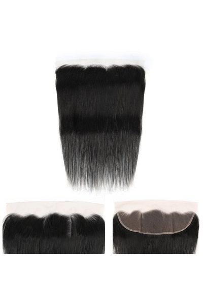 KONAK PERUK 16inch Natural Color Front Lace Wig Top