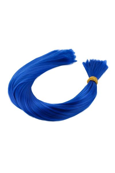 KONAK PERUK 1kg Dark Blue Synthetic Neck Hair