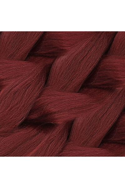 KONAK PERUK Dark Red Synthetic Hair For African Braid and Rasta