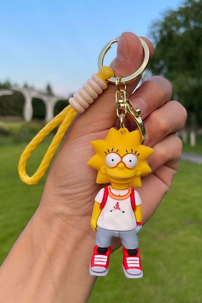 Vox Art Simpson Keychain Bag Ornament