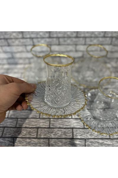 Paşabahçe Timeless 12 Piece Tea Set