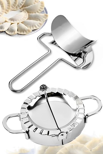Tilbe Home Ravioli Ravioli Mold Steel Raw Pastry Dumpling Cookie Dumplings Press Mold Dough Cutting Shaper