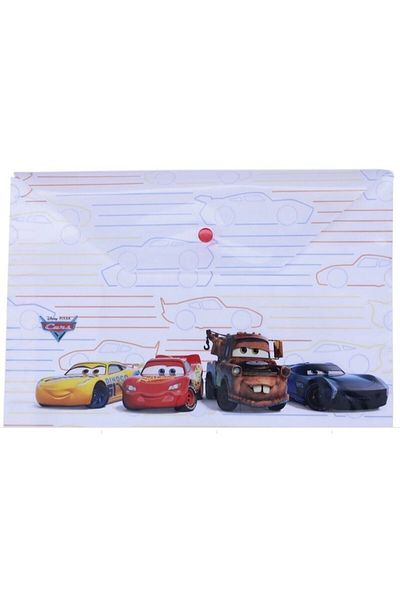 KESKİN COLOR A4 Snap Fastener File Plastic Cars