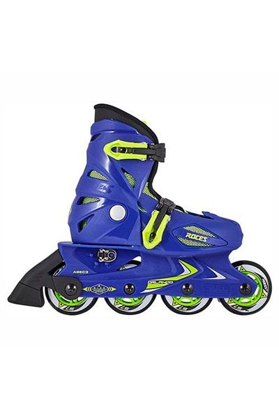Roces Orlando III Blue Lime Adjustable Children's Skate
