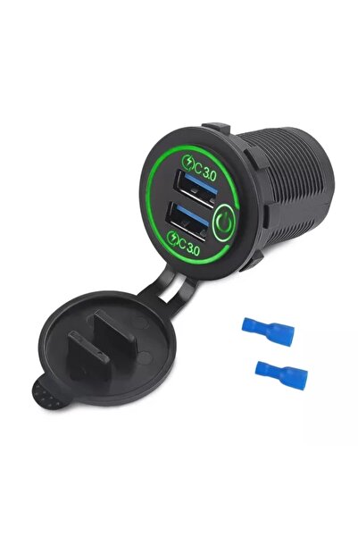 Autoline 12-24 Volt Araç/tekne/motosiklet Için ( Quick ) Açma Kapama Anahtarl...