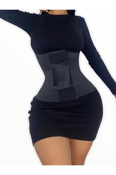F&W FİT WOMEN 2 Size Slimming Hourglass Appearance - Velcro Waist, Firming and Slimming