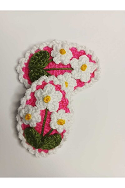 Kadın Girişimciler Atölyesi Dvojdelna kopča sa vezom u obliku tratinčice