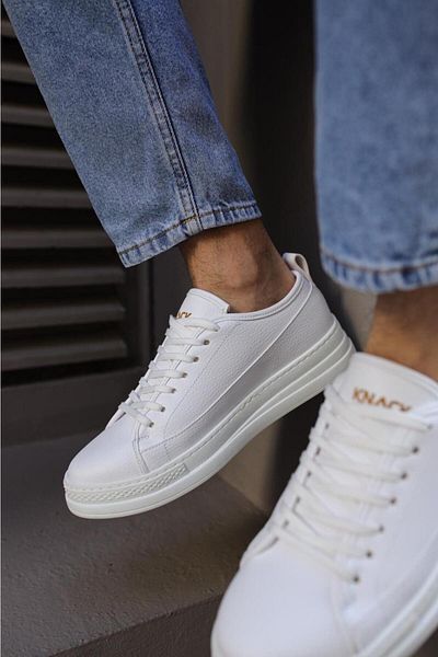 Knack 010 Model Pantofi albi