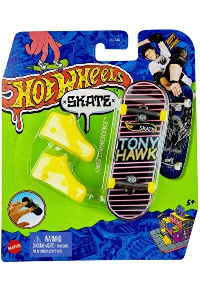 HOT WHEELS Skate Temalı Parmak Kaykay ve Ayakkabı Paketleri