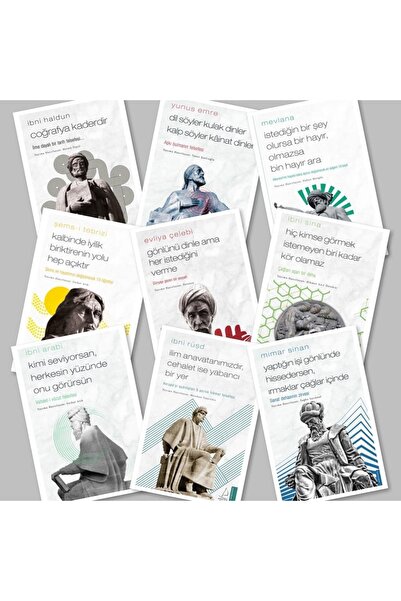 Destek Yayınları Ibni Haldun - Yunus Emre - Mevlana - Şems-i Tebrizi- Evliya ...