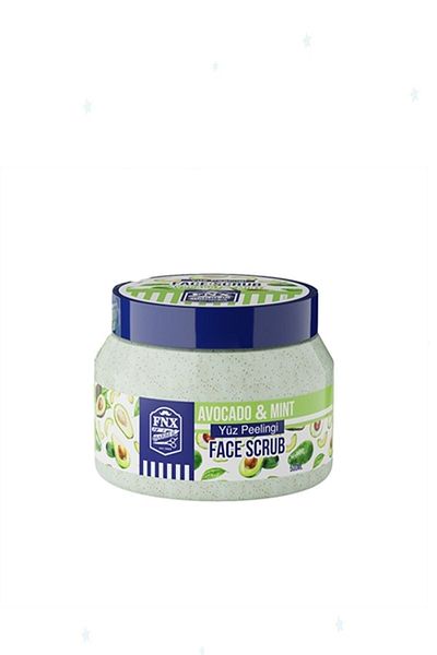 Fnx Barber Fnx Avocado and Mint Extract Flavored Scrub Facial Scrub 500 ml