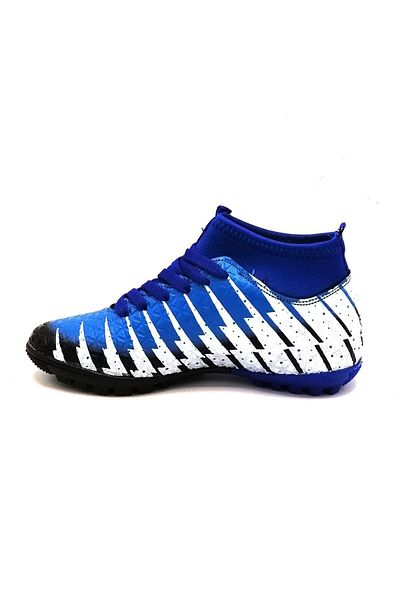 Lion Pantofi de fotbal pentru băiat negru