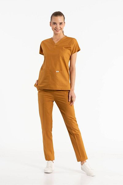 Owlet Medikal Mustard Yellow Surgical Uniform Set