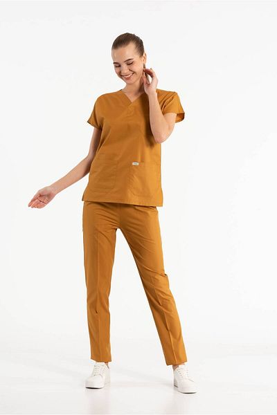 Owlet Medikal Mustard Yellow Surgical Uniform Set