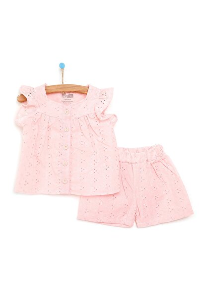 ebebek Hello Baby Fröhliche Sommerblumen Bluse-Shorts Baby Mädchen
