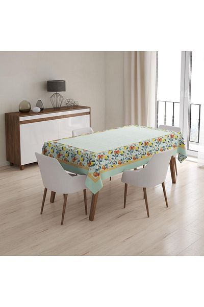 Çt Çeyizci Tekstil Față de masă cu design special imprimat digital