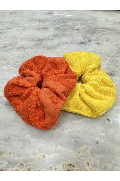 Gleam Atelier Set of 2 Hair Elastic Scrunchies