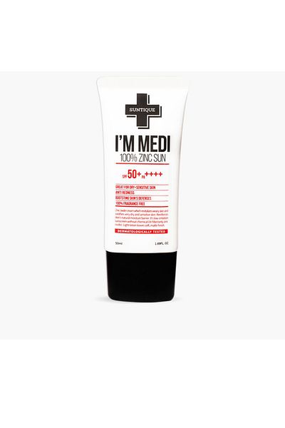 Suntique I'm Medi 100% Zink Sonne Spf50+ Suntique 50 ml