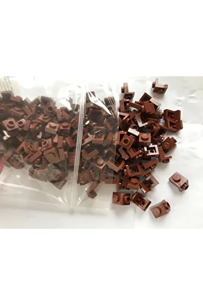 LEGO دعامة توصيل MOC Creator الأصلية المخصصة 1 × 1 بني 4 قطع للإرسال