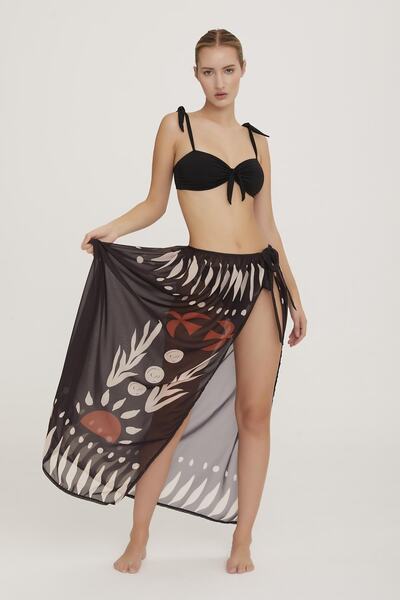 Adasea Women's Lace 2 Black Pareo 6C0T9N0