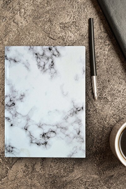 Four Office 17x24 غطاء صلب نمط الرخام منقط دفتر 96 ورقة