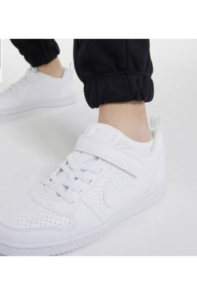 Nike Beyaz - Court Borough Low Av3167-1000 Çocuk Spor Ayakkabısı
