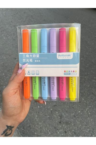 Planet Butik Set of 6 Stick Art Marker