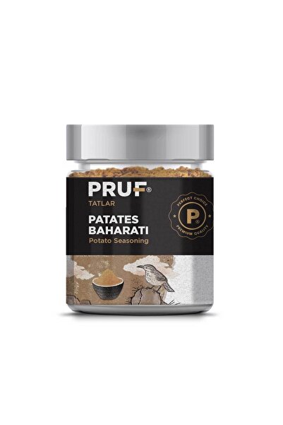 PRUF Patates Baharatı / Patato Seasoning 145 Gr. Sağlıklı Cam Kavanoz