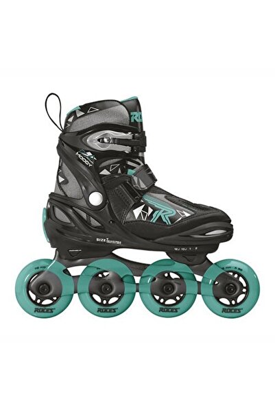 Roces Moody Girl Tif Black Aqua Ayarlanabilir Çocuk Pateni