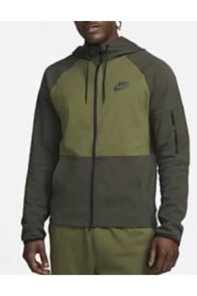 Nike Sportswear Tam Boy Fermuarlı Erkek Kapüşonlu Sweatshirt