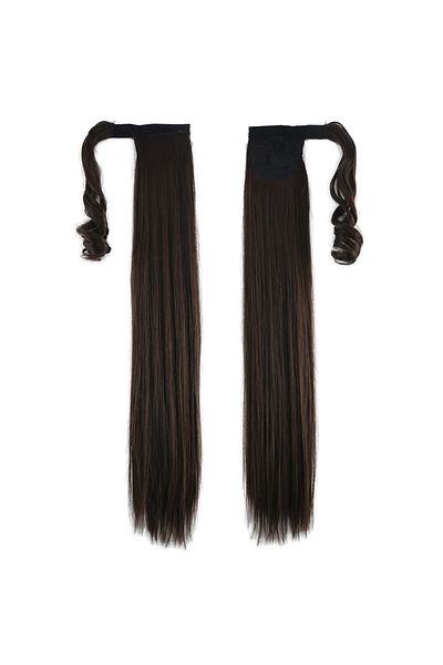 KONAK PERUK Light Brown Flat Tail Collar Tie-Up Horse