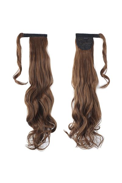 KONAK PERUK Auburn - Tied and Wavy Ponytail