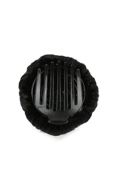 KONAK PERUK Stoned Knob Buckle - Black