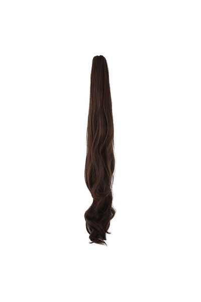 KONAK PERUK Brown Caramel Buckle and Wavy Ponytail