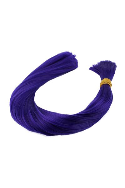 KONAK PERUK Purple Color Synthetic Knuckle Hair - 1kg