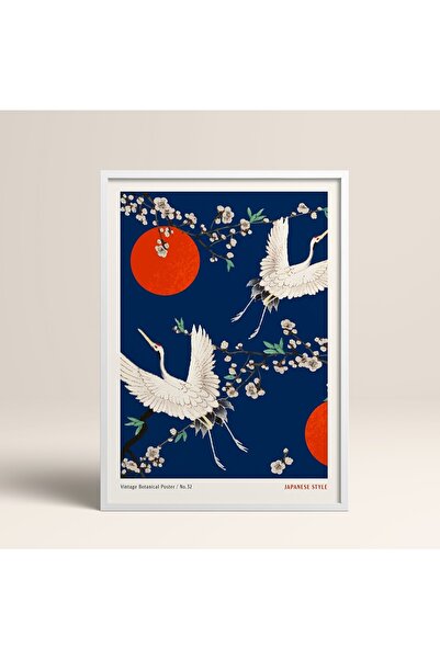 HOMEPACK Framed Japanese Style Nanbara Sakujiro Painting 30X40Cm 40X60Cm 50X7...