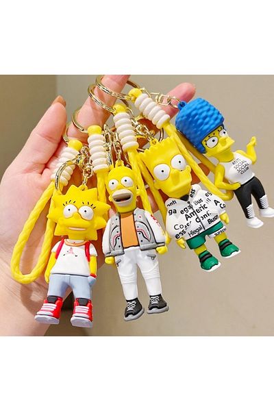 Vox Art Στολίδι τσάντας μπρελόκ Simpson