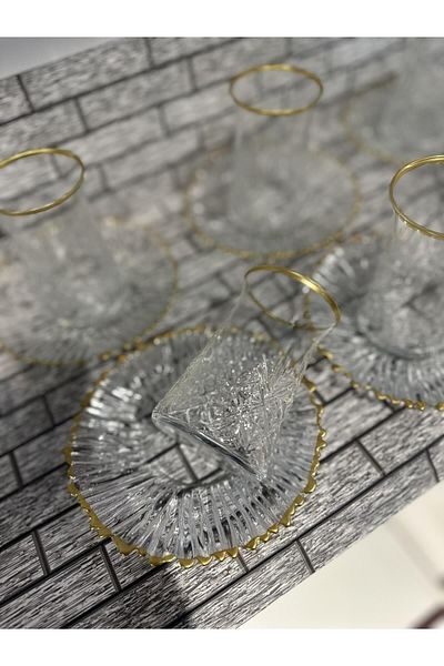 Paşabahçe Timeless 12 Piece Tea Set