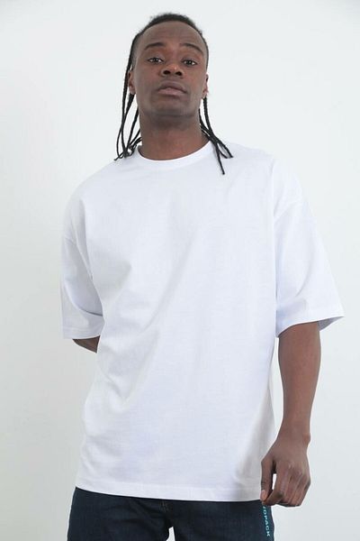 ROLLIE Basic Oversize White T-Shirt