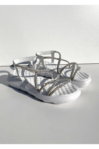SEEM & BE Masha Shiny Stone Women's Sandals-Summer Shoes
