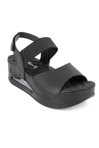 Muya Podium 33227-001 Women's Sandals Black 36-40
