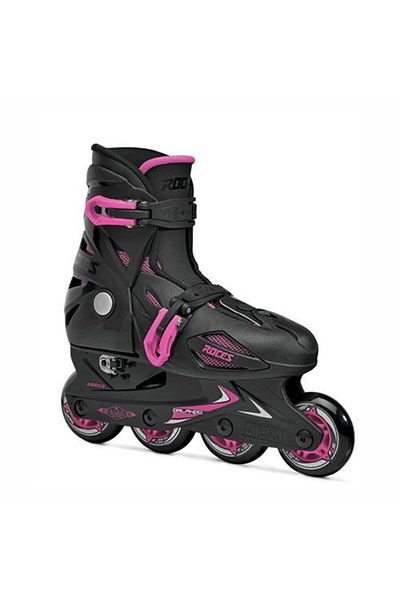 Roces Orlando III Black Pink Adjustable Children's Skate