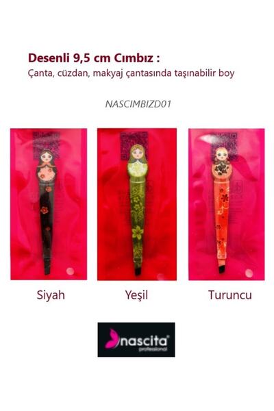 nascita Cımbız Desenli Çelik Blisterli Nascımbızd01