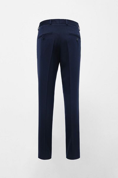 Doctor junior Boy's Navy Blue Classic Fabric Trousers