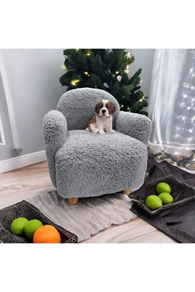 Breda Home Concept Teddy Ahşap Ayaklı Çocuk Bebek Koltuğu Sandalyesi