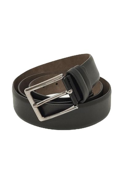 KAMER Original Men's Metal Buckle Leather Stylish Classic Model Jeans Fabric Suit Matching Men's Belt